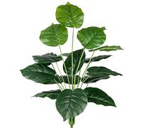 AIVORIUY Planta Artificial Arbol Tropical, Plastico Palma 73cm Falso Hoja Ramas Verde Filodendro Plantas Artificiales para Macetas Interior Exterior Hogar Oficina Sala Jardín Decoración (Verde)