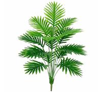 AIVORIUY Plantas Palma Artificiales 84cm Falsas Árbol Palmeras Areca Tropical Plástico Plantas Decorativas con 18 Troncos Hojas Interior Hogar Oficina Jardín Decoración de Apartamento