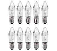 AIVYNA 10 Uds E10 Bombilla LED De Repuesto Bombillas De Vela para Cadenas De Luz AC Baño Cocina Hogar Bombillas Decoración,14v