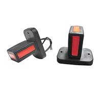 AIVYNA 2 Uds Luz LED De Posición Lateral para Camión Luces Laterales para Remolque Luces LED para Remolque De Camión Luz De Freno De Marcha Atrás Señal De Giro De 12V 24V