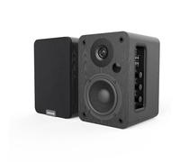 Aiwa Altavoces Activos ASP-A 200 (Potencia 2 X 25W RMS, HDMI-ARC, COAXIAL, RCA-Audio). Color Negro