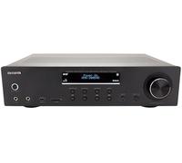 Aiwa AMR-200DAB/BK: Amplificador, Receptor AV Dab+, con Bluetooth 5.0, 200W, Puerto USB, Lector Tarjeta SD. Color: Negro