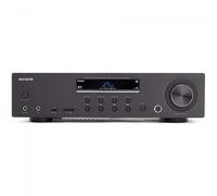 Aiwa AMU-120BTBK: Amplificador, Receptor AV, con Bluetooth 5.0, 120W, Puerto USB, Lector Tarjeta SD. Color: Negro