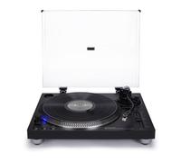 AIWA APX-1200BT/BK Giradiscos Profesional con Bluetooth, USB, Preamplificador Incorporado, Plato de Aluminio, Brazo en Forma de S, Velocidades 33 y 45 RPM - Color: Negro