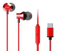Aiwa auriculares intrauditivos estm-50usb-c-rd- con micrófono- usb ti