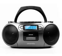 aiwa BBTC-550MG Grey / Radio CD y cassette portátil