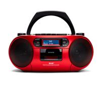 Aiwa BBTC-660DAB/RD - Boombox portátil con DAB+ Color Rojo