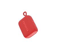 Aiwa BS-210RD Altavoz Portátil Bluetooth TWS, Color Rojo, 5W RMS, IPX7 Resistente al Agua, Conexión Bluetooth 6.0