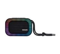 Aiwa BST-130TN | Altavoz Bluetooth portátil 5 W | Iluminación RGB y Radio FM | Bluetooth 5.3, TWS y Manos Libres | Reproducción USB, microSD y AUX-IN | Color Negro/RGB