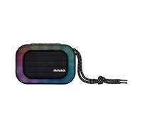 Aiwa BST-130TN | Altavoz Bluetooth portátil 5 W | Iluminación RGB y Radio FM | Bluetooth 5.3, TWS y Manos Libres | Reproducción USB, microSD y AUX-IN | Color Negro/RGB