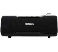 Aiwa BST-500BK Negro Altavoz Bluetooth Boombox TWS, IP67, 12W, Hyperbass
