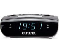 Aiwa CR-15: Radio Reloj Despertador, Pequeño, con función Snooze & Sleep, Despertador por Radio o Alarma
