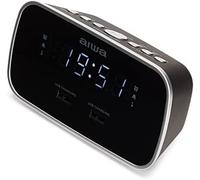 Aiwa CRU-19 Radio Despertador 2xUSB Negra