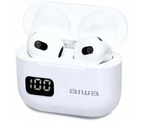 Aiwa Ebtw-100 White - Auriculares Inear True Wireless