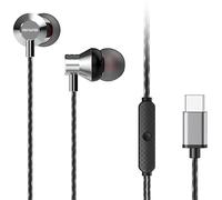 Aiwa Esperanza ESTM-50USB-C Auriculares con Cable USB-C - Plateado