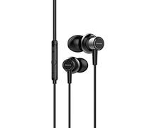 Aiwa ESTM-500BK, Auriculares In-Ear, Jack 3.5 mm, 3 x 11 x 24, Negro