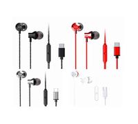 Aiwa ESTM_50USB_C_BK Auriculares Intrauditivos con Micrófono Negros