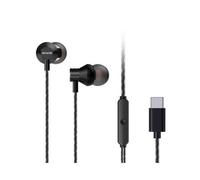 Aiwa ESTM-50USB-C/BK Auriculares Intrauditivos con Micrófono Negros