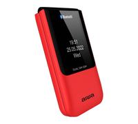Aiwa FP-24RD teléfono móvil 6,1 cm (2.4") 91,7 g Negro, Rojo Característica del teléfono