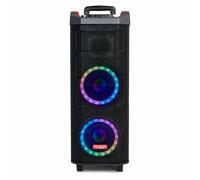 Altavoz Portable con Bluetooth Aiwa Fire KTBUS-608/ 600W/ 2.0