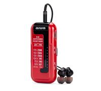 Aiwa R-22RD radio Personal Analógica Rojo