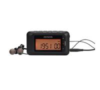 AIWA RD-10 Radio de Bolsillo Digital Am/FM Estéreo con RDS, Pantalla LED, Sleep Timer y Auriculares Incluidos