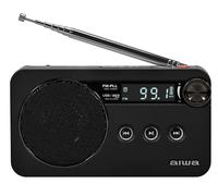 Aiwa rs-77pll/bk ? radio digital fm-pll con rds, receptor portátil