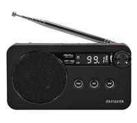 Radio Portátil Aiwa RS-77PLLBK/ Negra