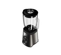 Aiwa Batidora de mesa Saberu ATB-1500 – 1500 W, jarra vidrio 1,5 L, 6 cuchillas Satoku, Negro