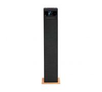 Torre de Sonido AIWA TSBT-360- Altavoz de Torre, Bluetooth, Radio FM, Reproductor de CD, USB y Bluetooth. Color Madera