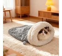 Aiwdeyi Cucina para Gatos - Lettino Invernal Peluche Caldo - Cama para ，Saco Cerrado Morbido y Caldo para Cani Conigli Animales Pequeños - Habitación Interior Cámara de Cama Balcón