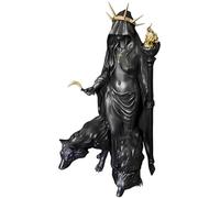 Aiwdeyi Halloween Escultura de la Bruja de la Noche, Estatua de Resina de Hekate Phōsphōrōs de Hekate Phōsphōrōs,Hekate Niktipolos Diosa Griega Hécate con Sus sabuesos de Magia
