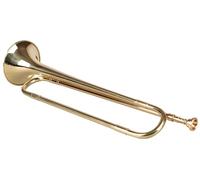 Aiwdeyi trompeta juguete，Trompeta Inicial para Aprendizaje，Trompeta Bemol Para Principiantes Instrumento Musical Para Estudiantes y Prácticas Casa o Escuela，Acabado dorado lacado de alta gama