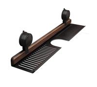 Aiwdeyi Walnut Bathroom Kitchen Suction Cup Shelf,Removable Shower Suction Shelfs,Wall Mounted No Drilling Storage Shelf Basket,Sink Shelf Over Faucet,for Toiletries,Small Accessories，10 styles