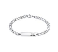 AIWENXI Joyería de cremación con barra cilíndrica, pulseras de urna para cenizas para hombres y mujeres, acero inoxidable, pulsera conmemorativa de cenizas de piedra natal, 1.57, No es una piedra