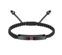 AIWENXI Pulsera de cenizas trenzada ajustable para hombres y mujeres, 17-26 cm, Acero inoxidable