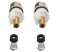 Aiwjeakh 2 piezas RP25513 de repuesto de vástago de grifo con asientos de goma y resortes adecuados para kit de reparación de cocina