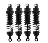 Aiwjeakh 4 amortiguadores de metal de 85 mm para piezas de actualización de coche Redcat Gen8 Gen 8 II 1/10 RC Crawler, color negro