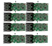 Aiwjeakh 8 piezas para placa PCB de 18 V, herramienta eléctrica de repuesto, placa de circuito de protección de batería de litio
