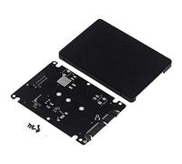 Aiwjeakh Adaptador M.2 NGFF a SSD/MSATA a de 6,3 cm (llave B para adaptador de PC M2 + M Desktop Socket NGFF)