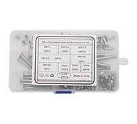 Aiwjeakh Chicago - Kit surtido de tornillos de encuadernación para manualidades de encuadernación de (120 piezas, M5)