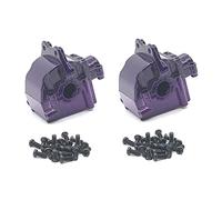 Aiwjeakh Cubierta de carcasa diferencial de metal para 144001 124019 124018 RC accesorios de piezas de actualización de coche, 2 piezas