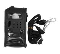 Aiwjeakh - de piel para walkie talkie 5R portátil Ham Radio UV-5R UV-5RA Plus UV-5RE Plus UV-5RB Ronson UV-8R, Negro