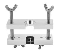 Aiwjeakh Herramienta Extractor de boquilla Instrumento de viento de latón Extractor de extractor de boquilla portátil ajustable profesional 3.94 x 4.33 pulgadas (plata)