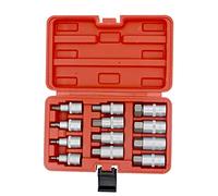 Aiwjeakh Juego de 12 llaves hexagonales de de 1/2 pulgada H5 H6 H7 H8 H10 H12 H14 H16 H17 H18 H19 H22 Juego de llaves hexagonales de mano