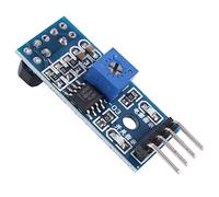 Aiwjeakh Módulo de sensor reflectante infrarrojo TCRT5000, 10 unidades, interruptor fotoeléctrico para robot de coche inteligente