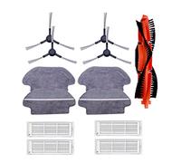 Aiwjeakh Piezas para robot cepillo principal cepillo lateral filtro HEPA STYJ02YM para 3490 para V2 PRO V3 SE V-RVCLM21B