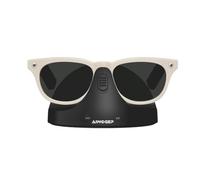 AIWOGEP Cargador magnético 2 en 1 para gafas Wayfarer/Skyler/Headliner y funda, soporte LED, protección de seguridad (hollín, 11.46)