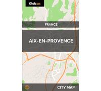 Aix-en-Provence, France - City Map [Idioma Inglés]