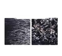 Aixinong1 Placa Pei Hoja 264x276mm Estructura combinada texturizada de doble cara for Kobra S1(Wave-Silk)